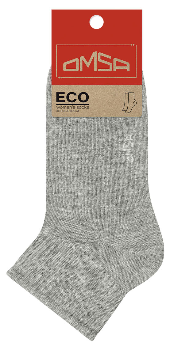 

Носки женские Omsa Eco 253 Grigio Melange, размер 35-38