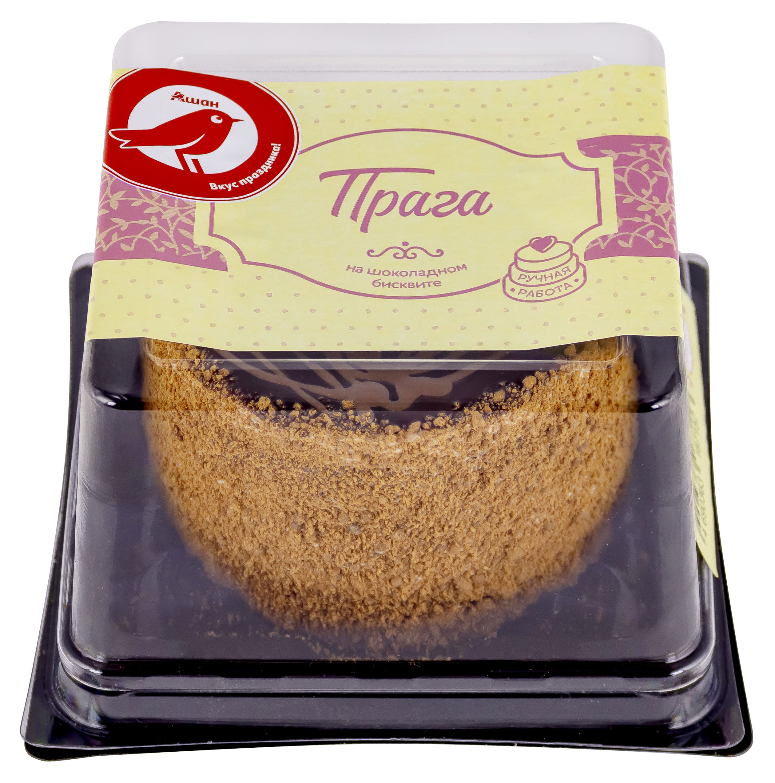 

Торт АШАН Красная птица Прага, 300 г