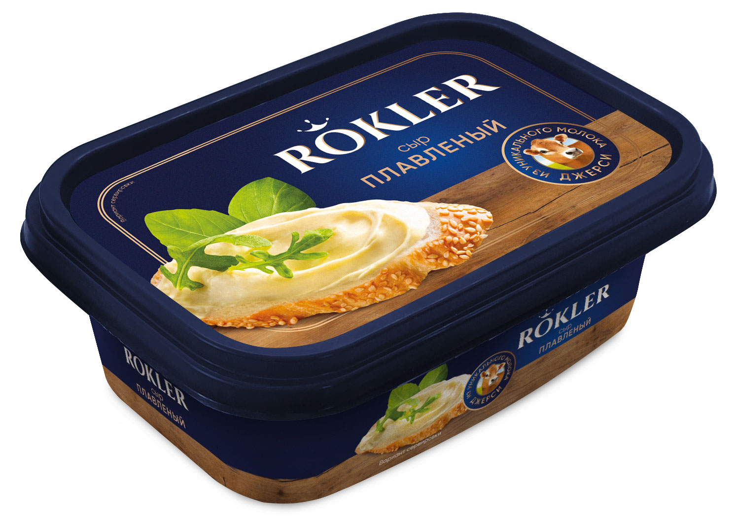 

Сыр плавленый Rokler сливочный из молока коров Джерси БЗМЖ, 180 г