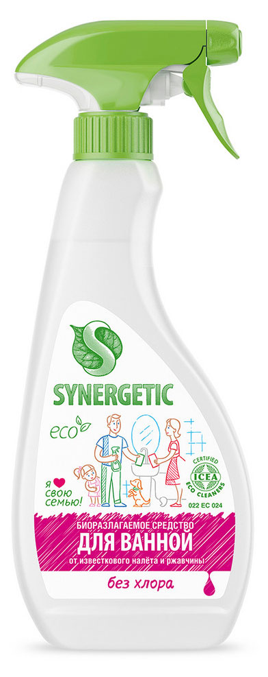

Чистящее средство Synergetic для сантехники, 500 мл