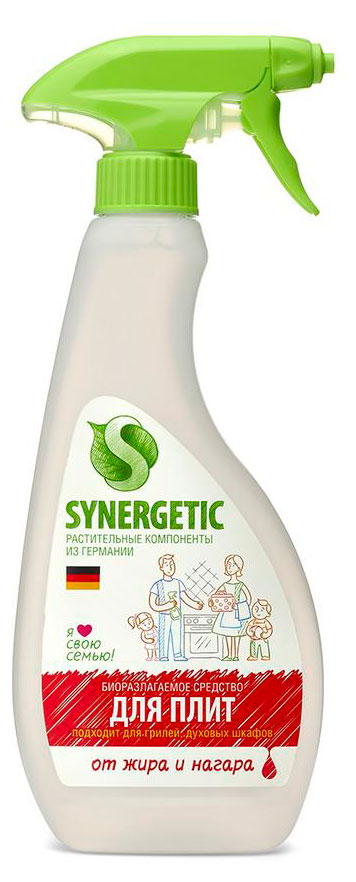 

Чистящее средство для кухонных плит Synergetic, 500 мл