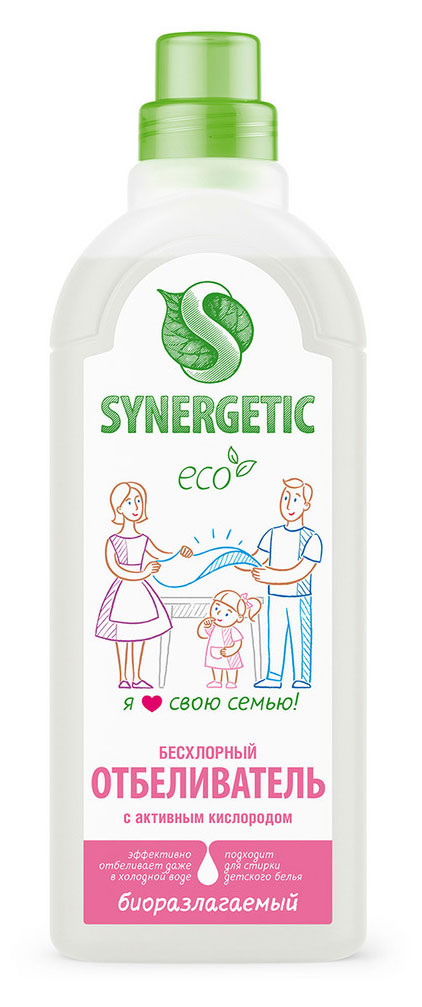 

Отбеливатель жидкий Synergetic Эко, 1 л