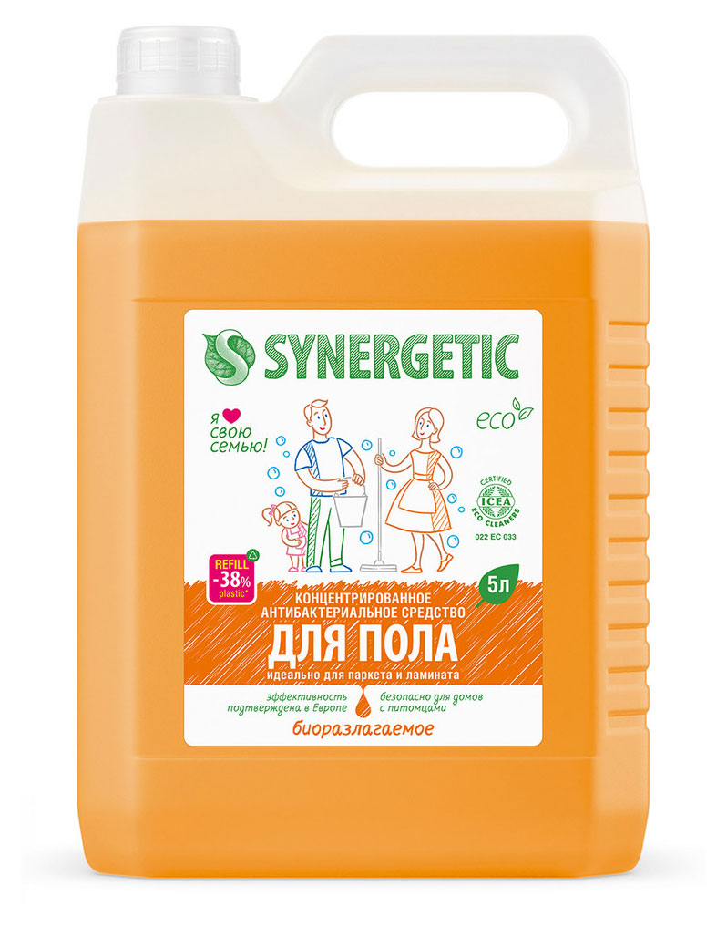 

Средство для мытья полов Synergetic, 5 л