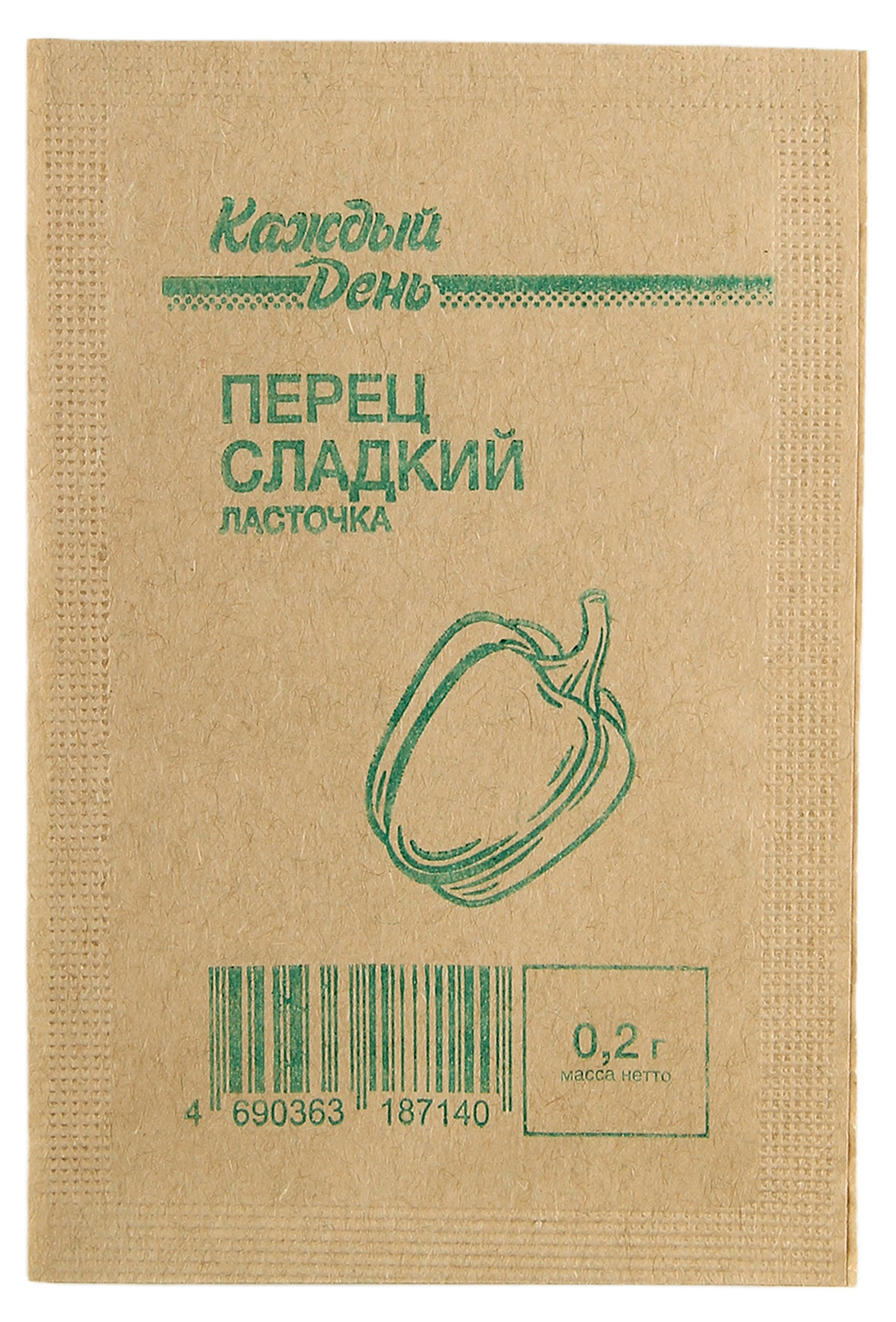 Изображение товара Семена перца сладкого «Каждый день» Ласточка , 2 г