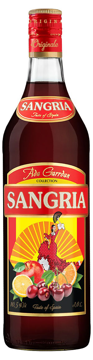 Изображение товара Плодовый алкогольный продукт Ada Garrdan Sangria Россия, 1 л