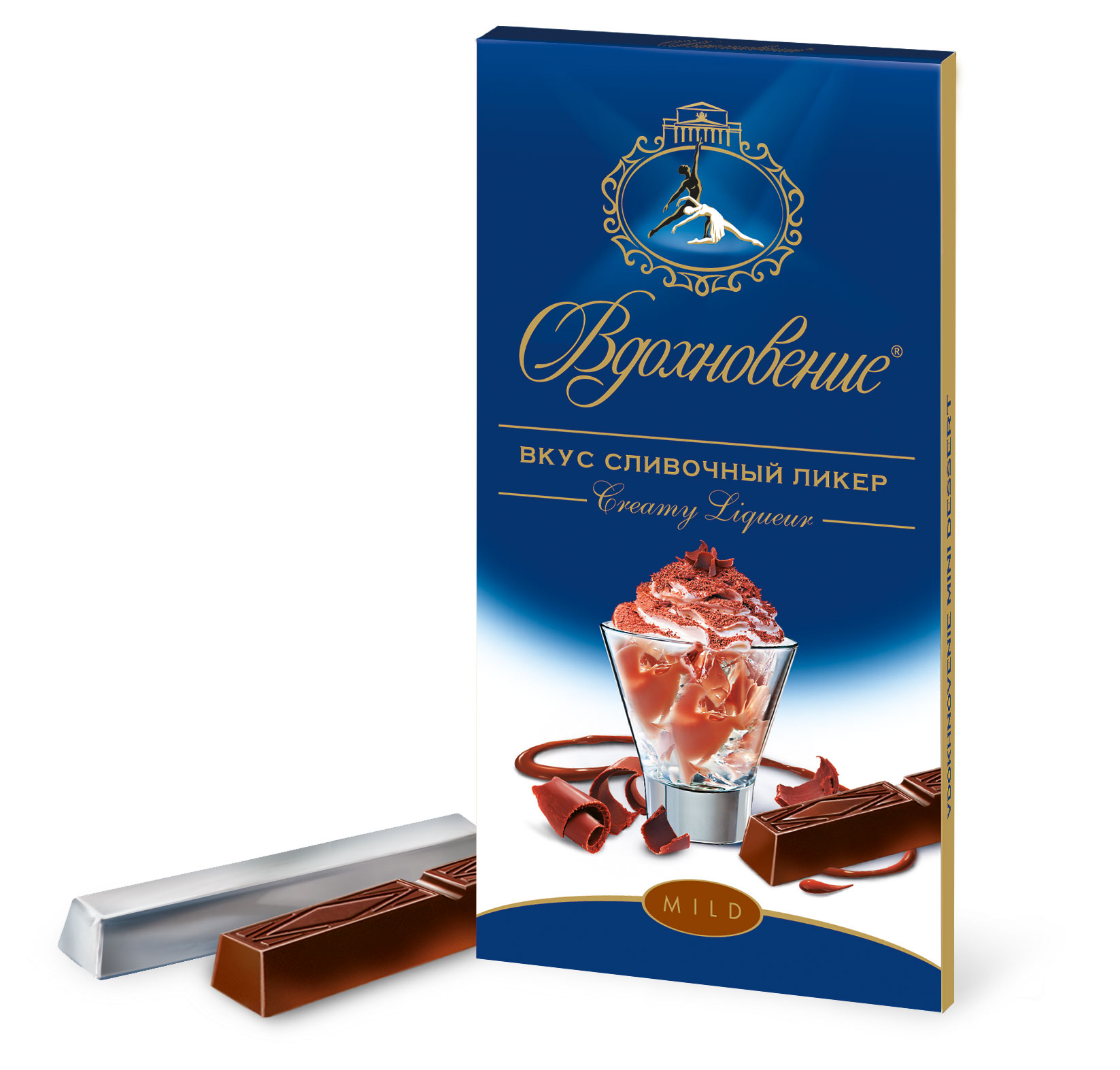 

Шоколад Вдохновение Creamy Liqueur сливочный ликер, 100 г