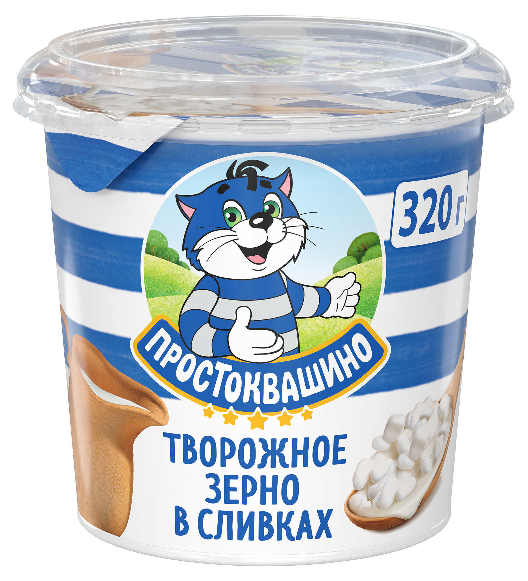 

Творог Простоквашино 5% БЗМЖ, 320 г