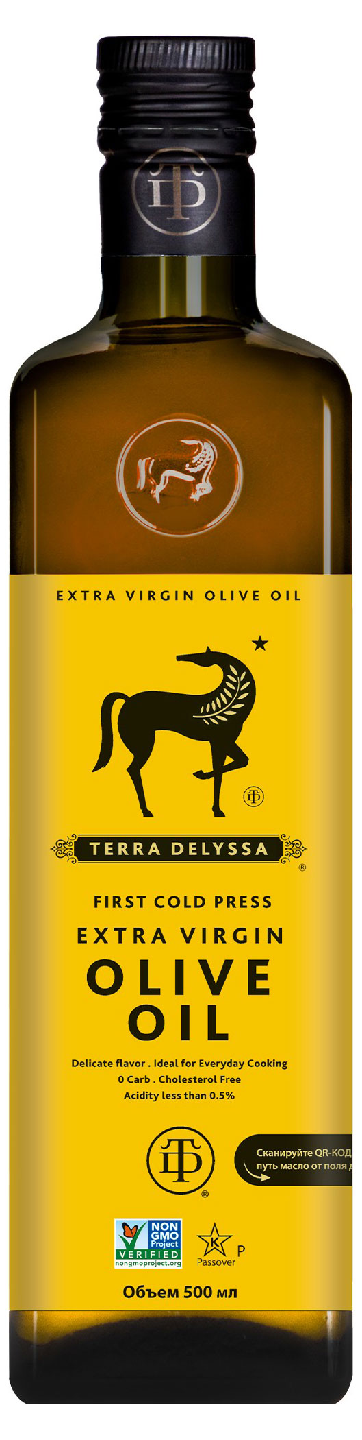 

Масло оливковое Terra Delyssa Extra Virgin нерафинированное высшего качества, 500 мл