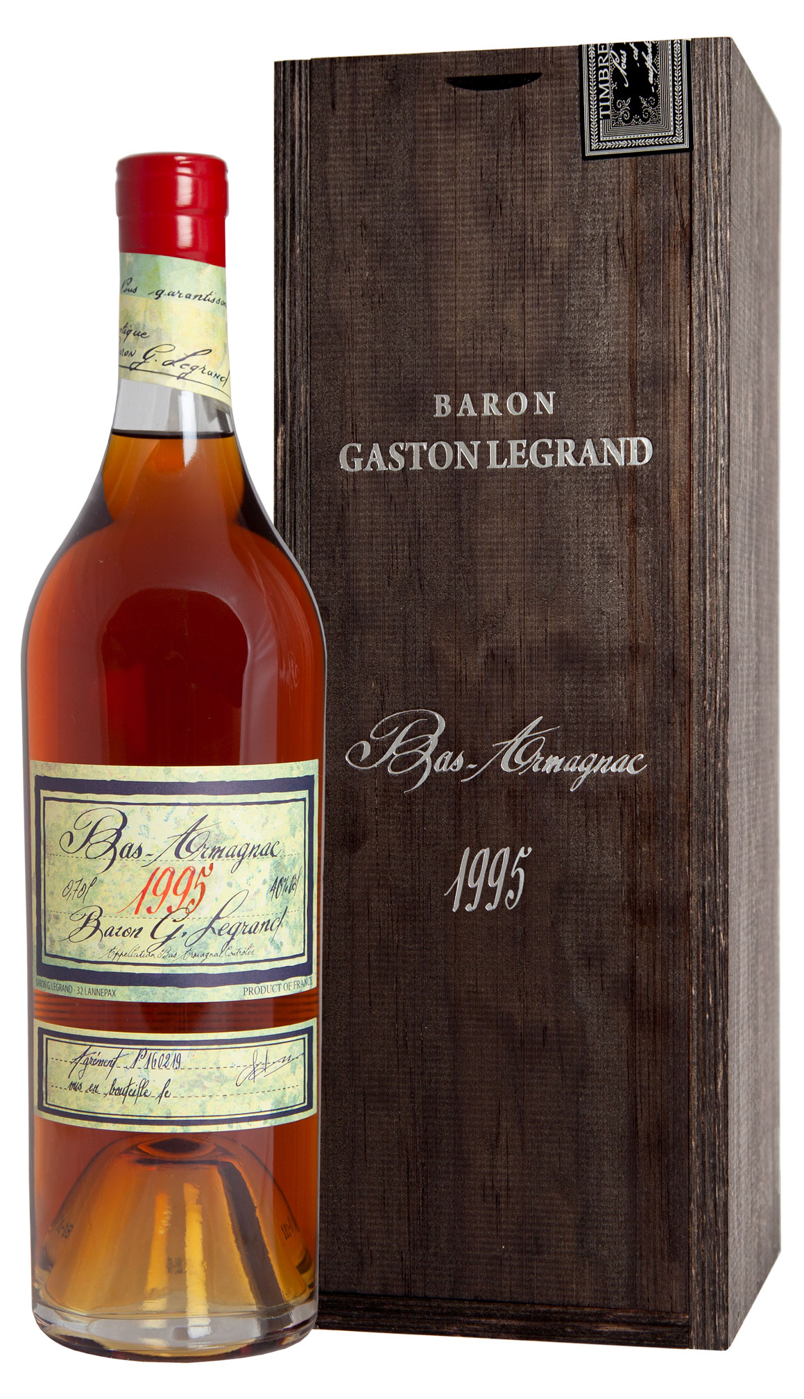 

Арманьяк Baron G. Legrand 1995 Bas Armagnac Франция, 0,7 л