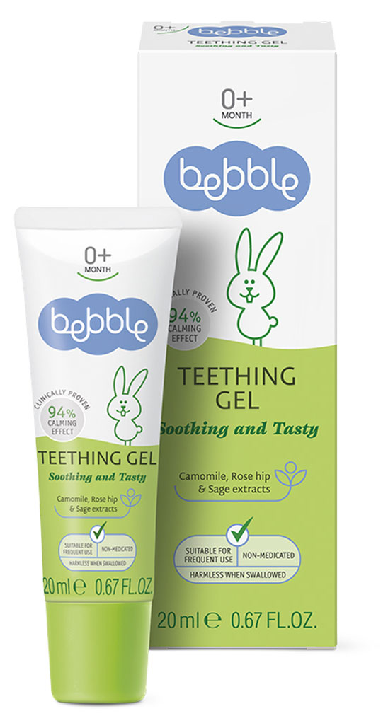 

Гель для десен при прорезывании зубов Bebble Teething Gel 0+, 20 мл