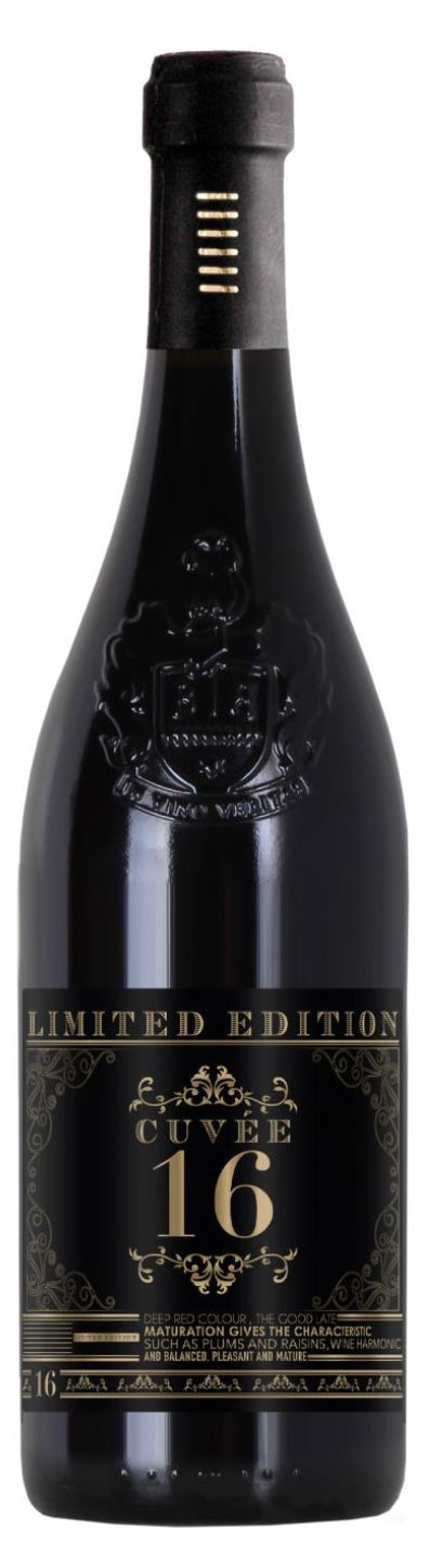 Изображение товара Красное полусухое вино Cuvee 16 Италия 0.75л с насыщенным вкусом