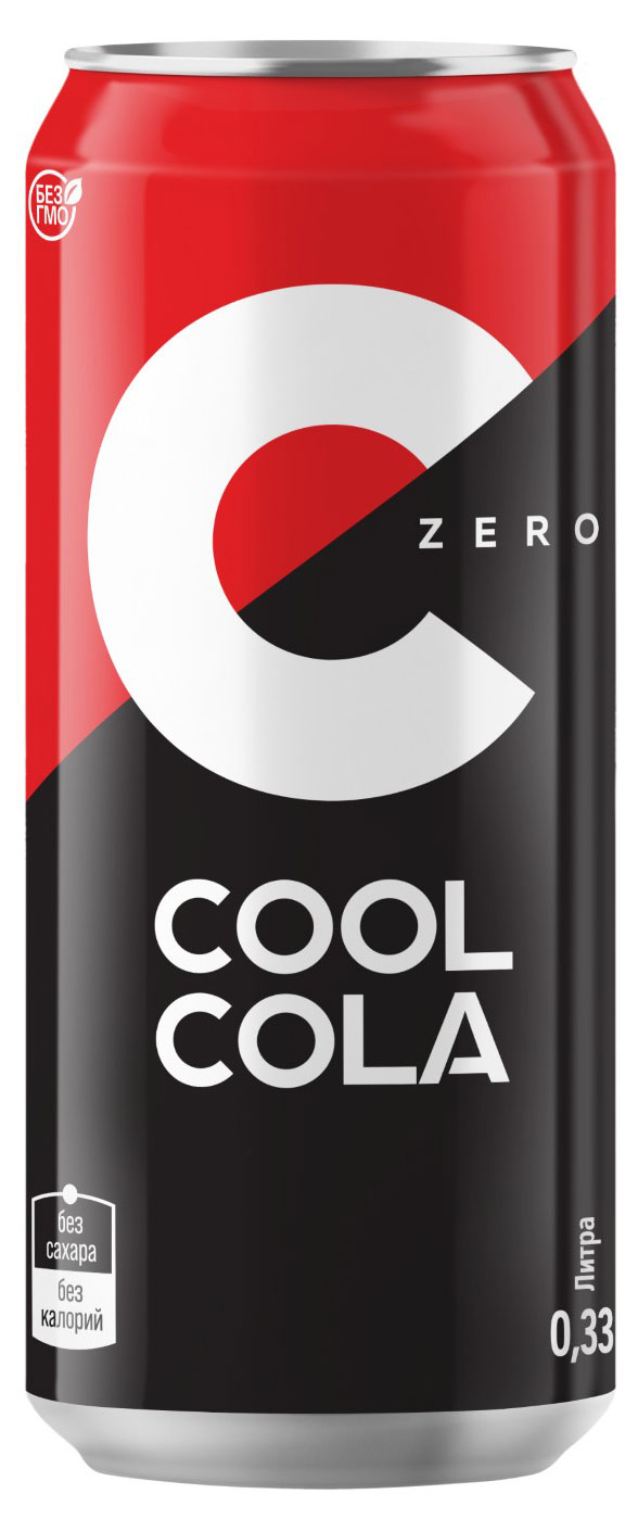 

Напиток газированный Cool Cola Zero, 330 мл