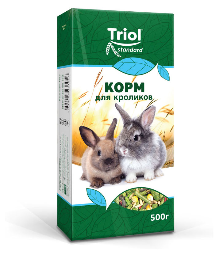 

Корм для кроликов Тriol Standard, 500 г