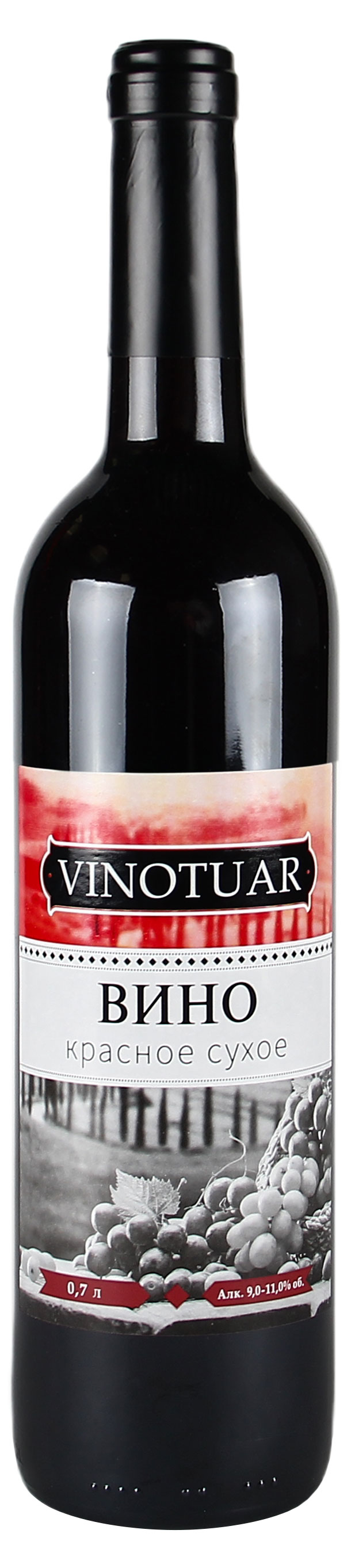 

Вино Vinotuar сухое красное Россия, 0,7 л