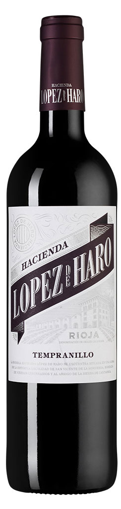 

Вино Lopez de Haro выдержанное красное сухое Испания, 0,75 л
