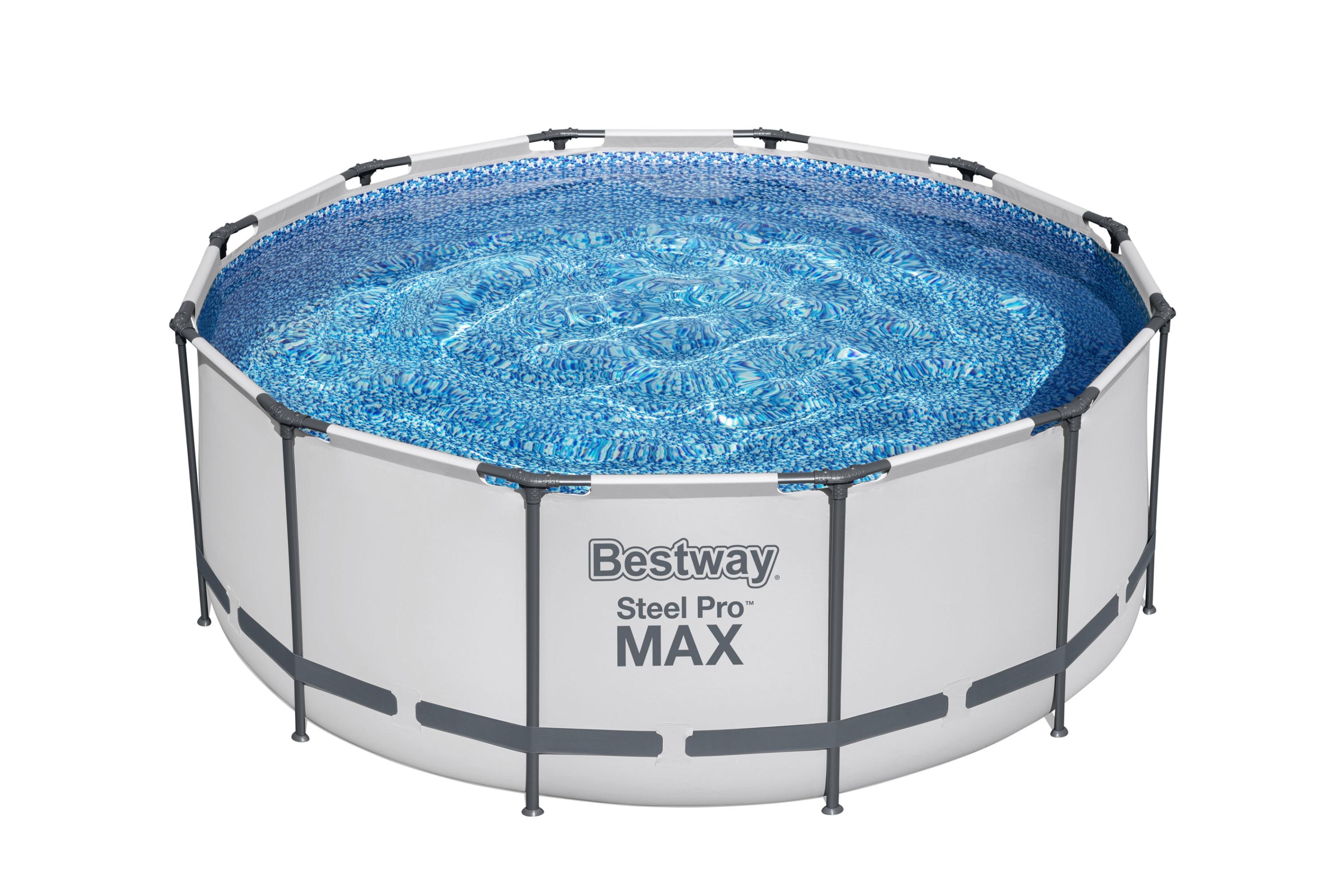 Изображение товара Бассейн каркасный BESTWAY Steel Pro MAX с насосом, 366х122 см