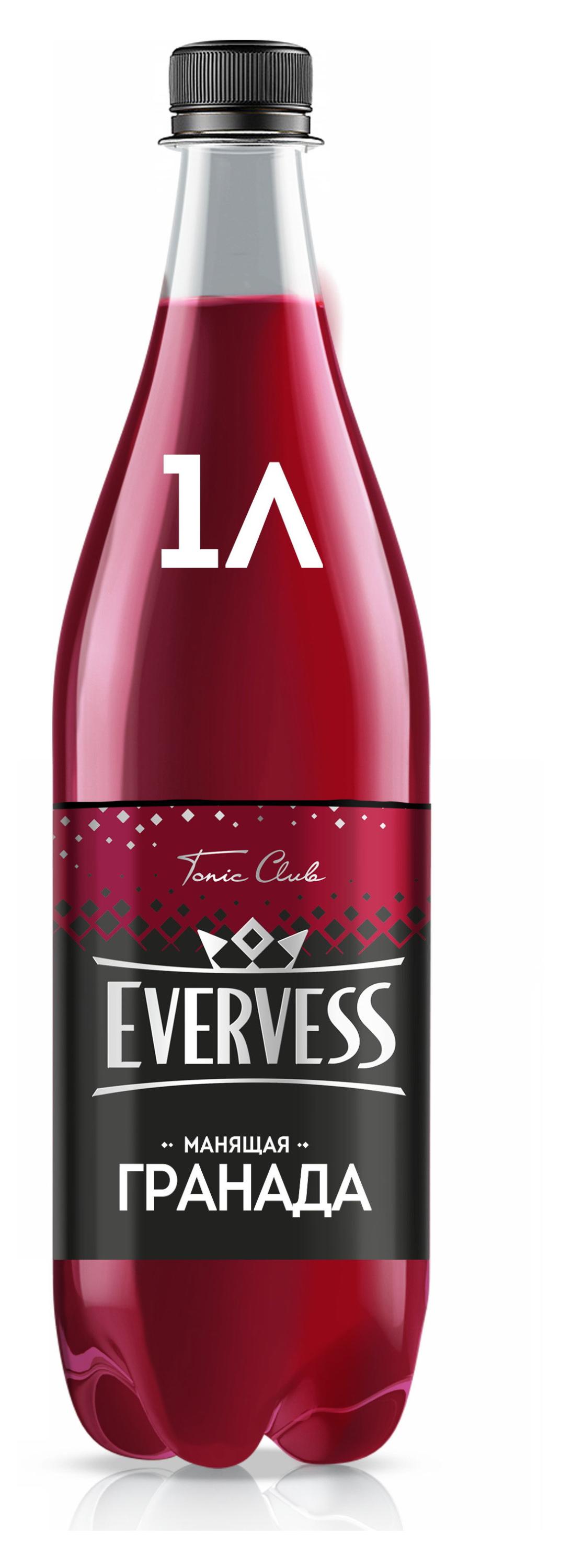 

Напиток газированный Evervess Манящая Гранада, 1 л
