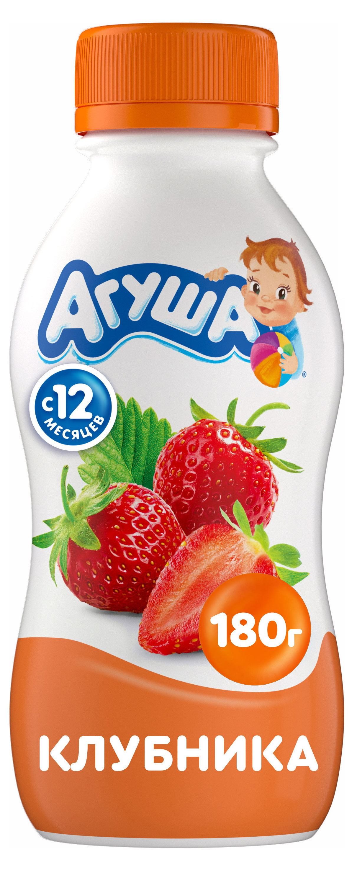 

Ряженка детская Агуша клубника 2,9%, 200 г