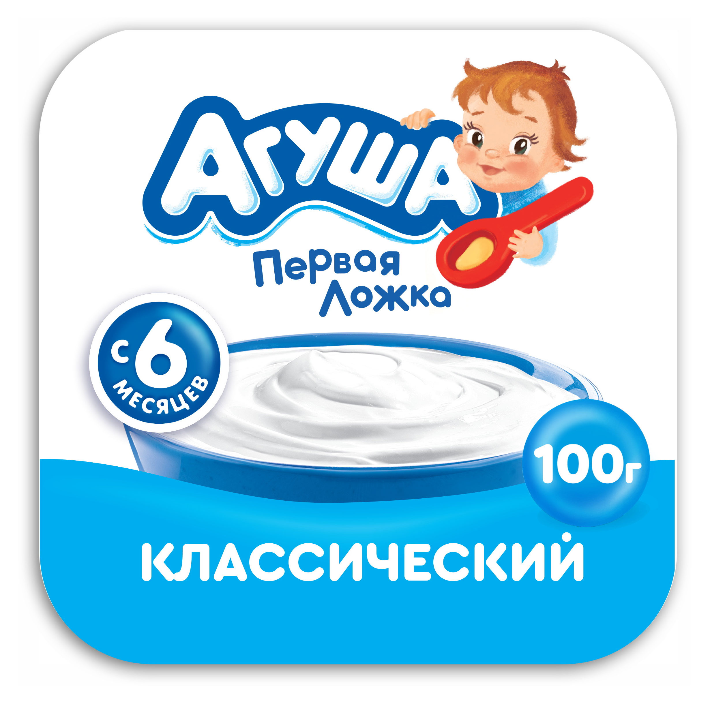 

Творог детский Агуша классический 4,5%, 100 г
