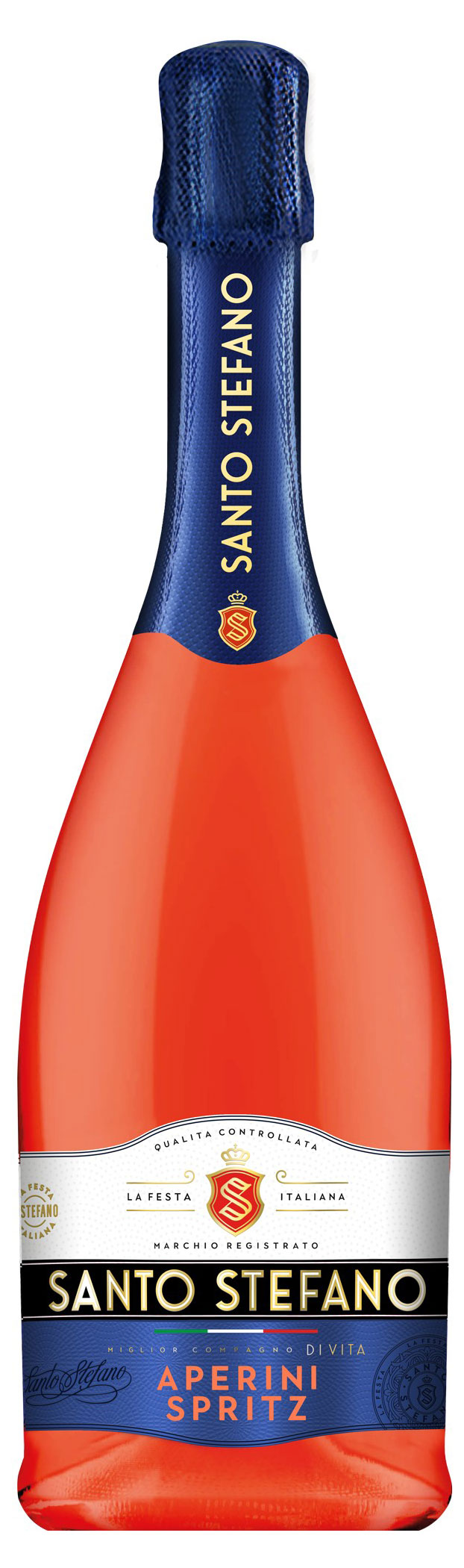 

Напиток слабоалкогольный Santo Stefano Aperini Spritz особый газированный 0,75 л