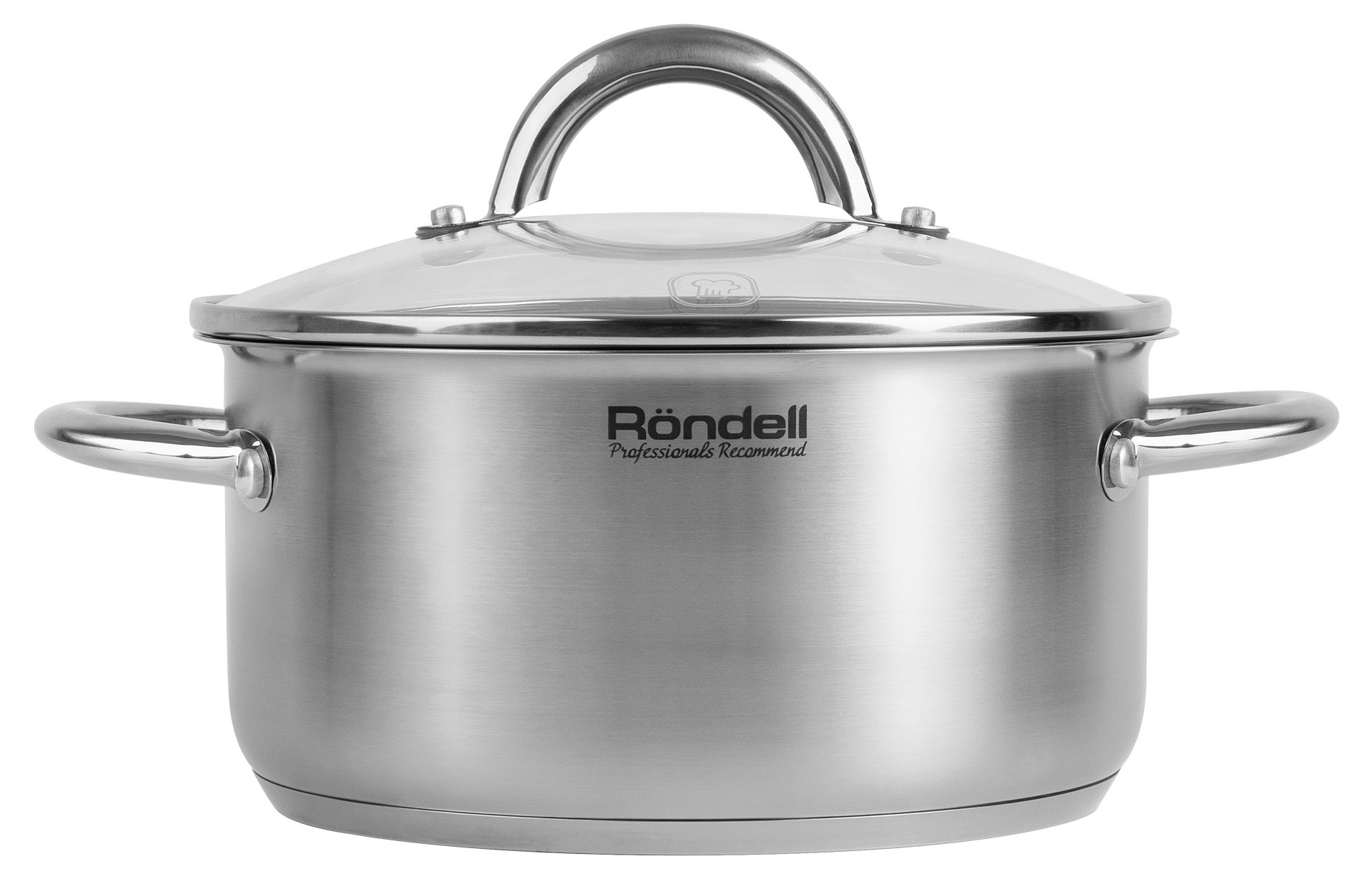 

Кастрюля Rondell Poin с крышкой d 24 см, 4,8 л