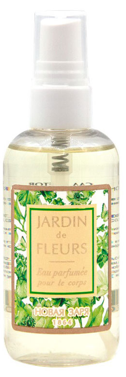 

Душистая вода для тела женская Новая Заря Jardin de fleurs, 100 мл