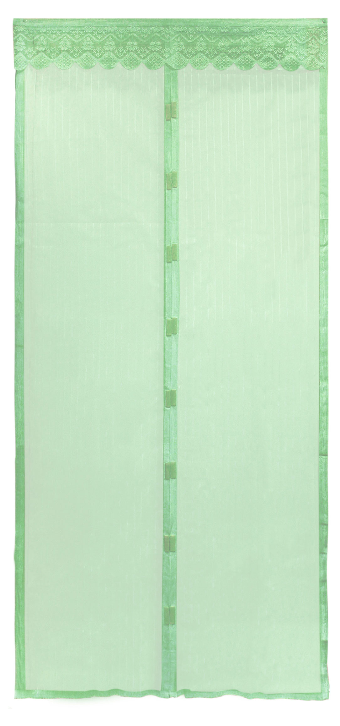 

Сетка антимоскитная на дверь Рыжий Кот Капутомоскито на магнитах зеленая