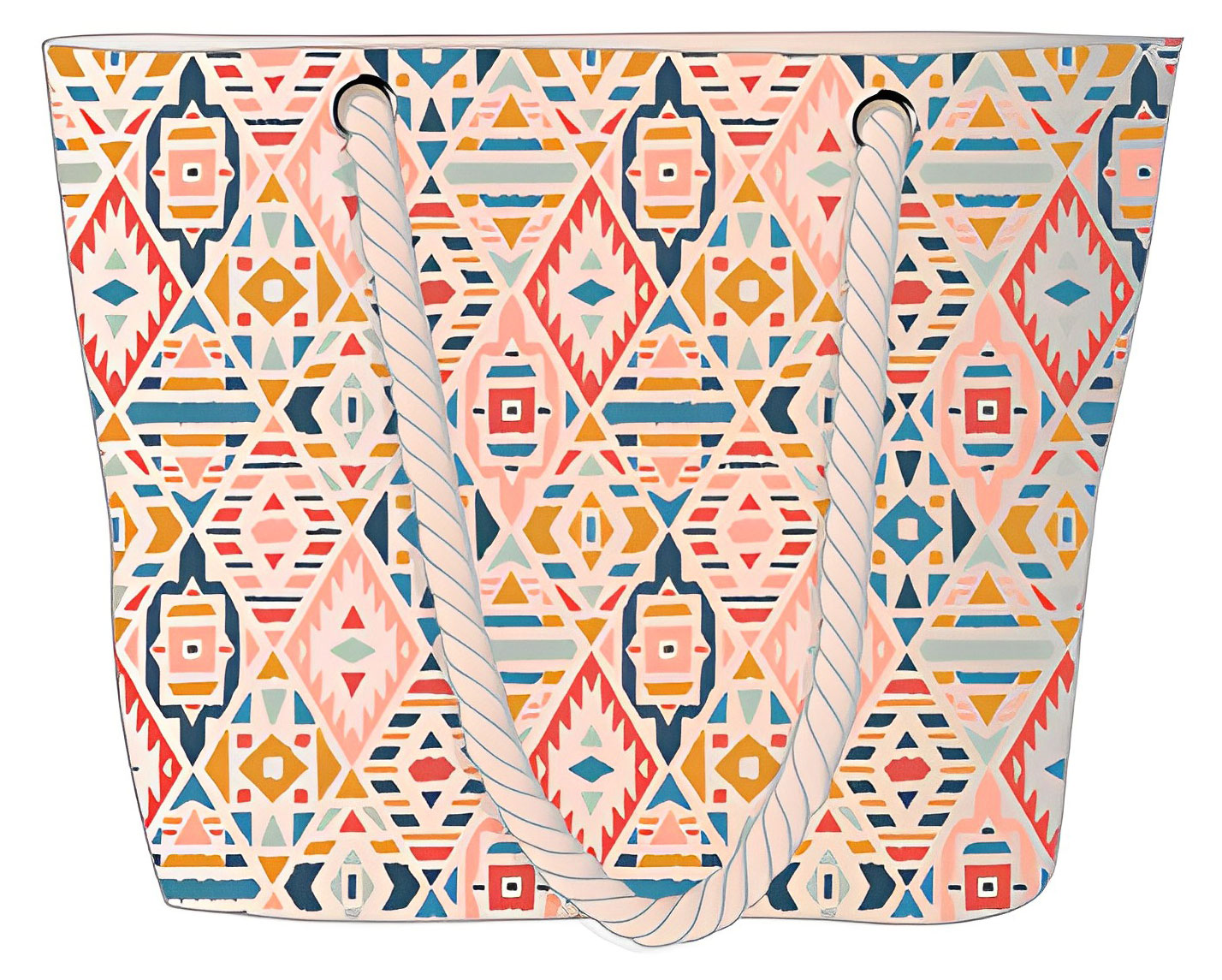 

Сумка женская пляжная Airport розовый узор, 53х34 см