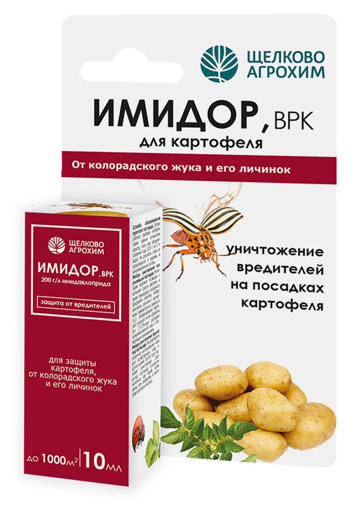 

Инсектицид Щелково Агрохим Имидор от вредителей на картофеле, 10 мл