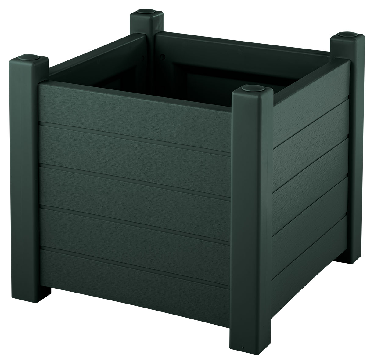 Изображение товара Кашпо Прованс темно-зеленое, 53х53 см