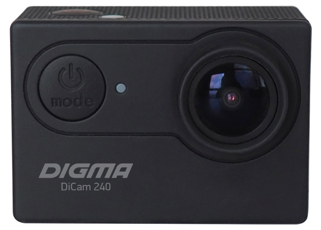 

Экшн-камера DIGMA DiCam 240 черная