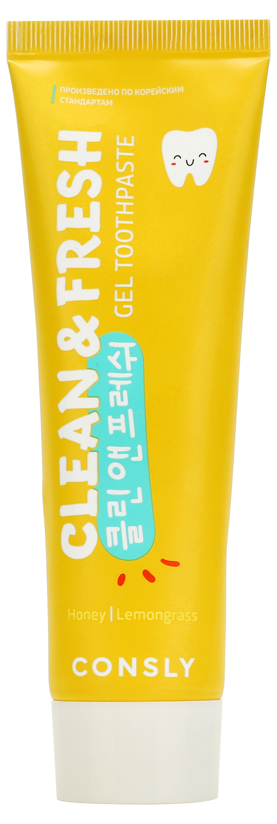 

Зубная паста CONSLY Clean&Fresh лемонграсс и мед, 105 г