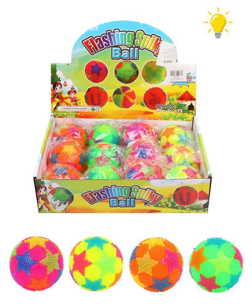 

Шарик Наша Игрушка со световым эффектом 7,5 см, 1 шт