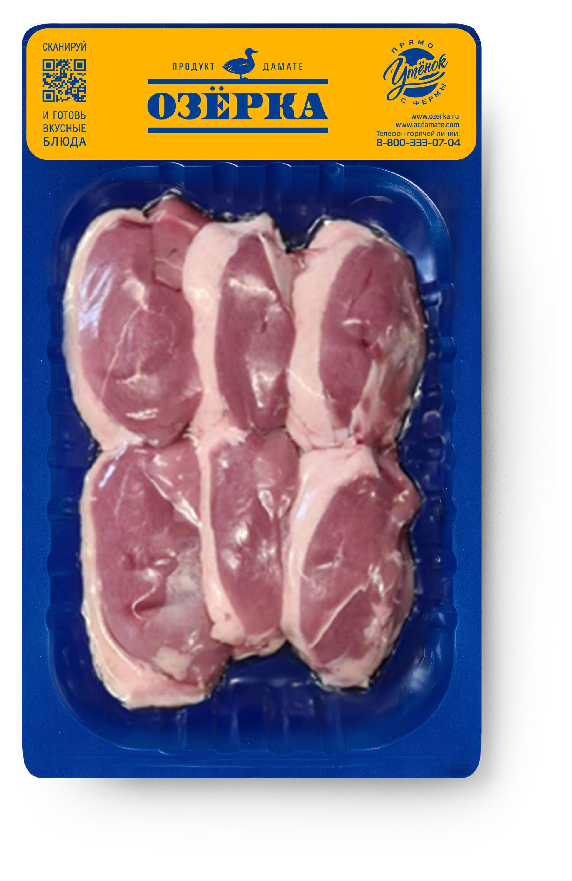 

Медальоны из утенка Озерка Darfresh, 510 г