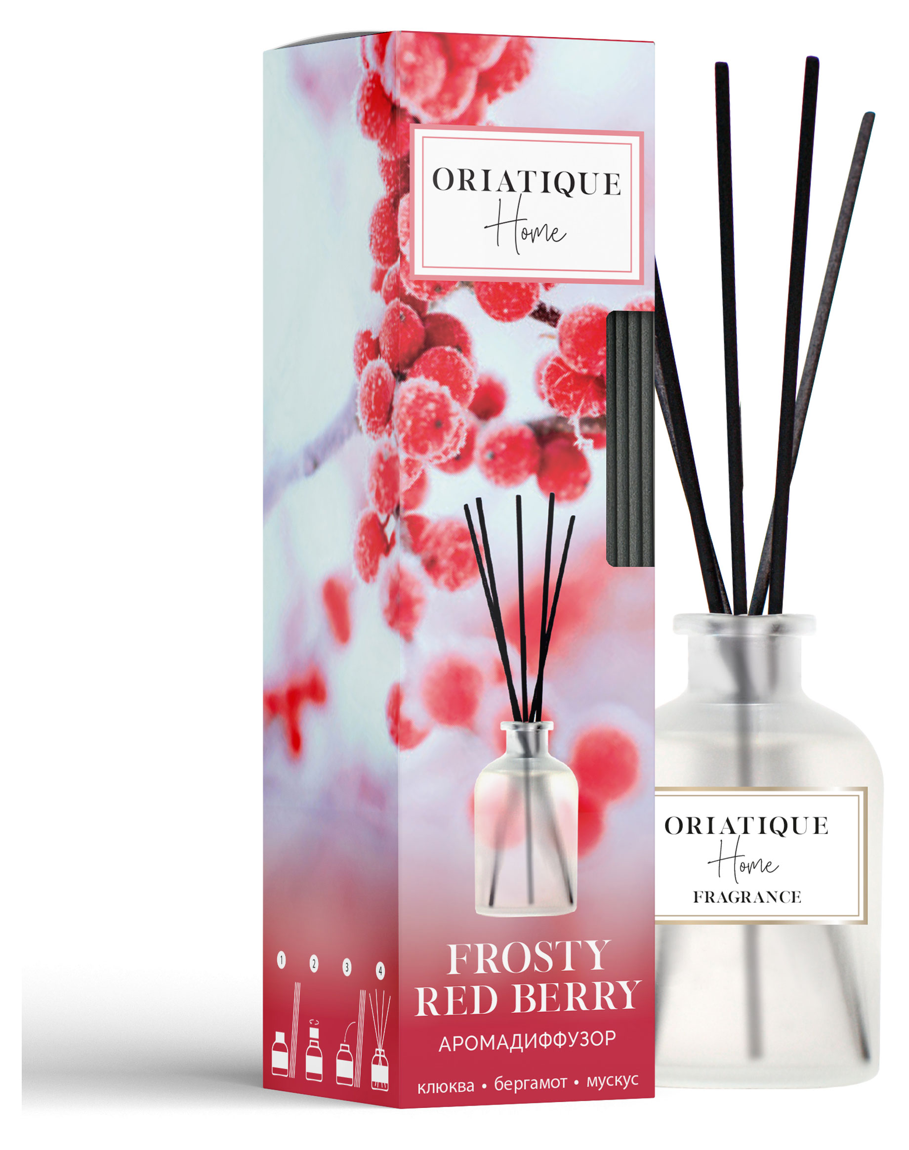 

Аромадиффузор Oriatique Frostry Red Berry Морозные Ягоды, 40 мл