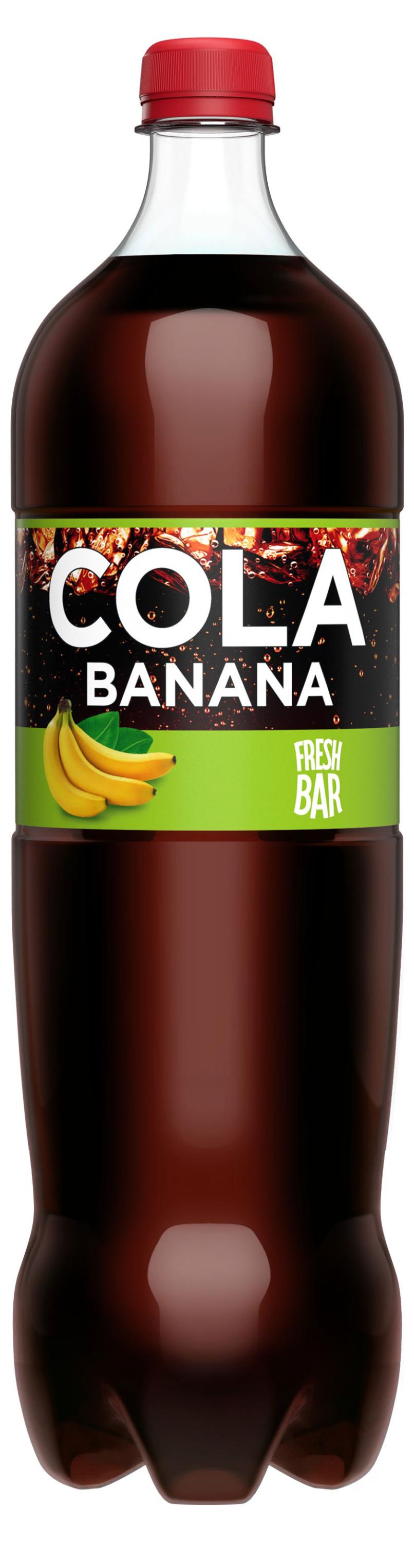 

Напиток газированный Fresh Bar Cola Banana, 1,5 л