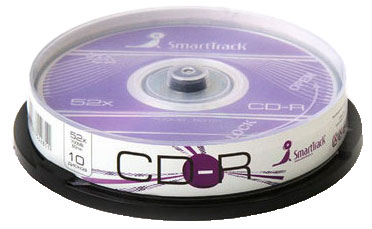 

Диск CD-R Smart Track, 10 шт