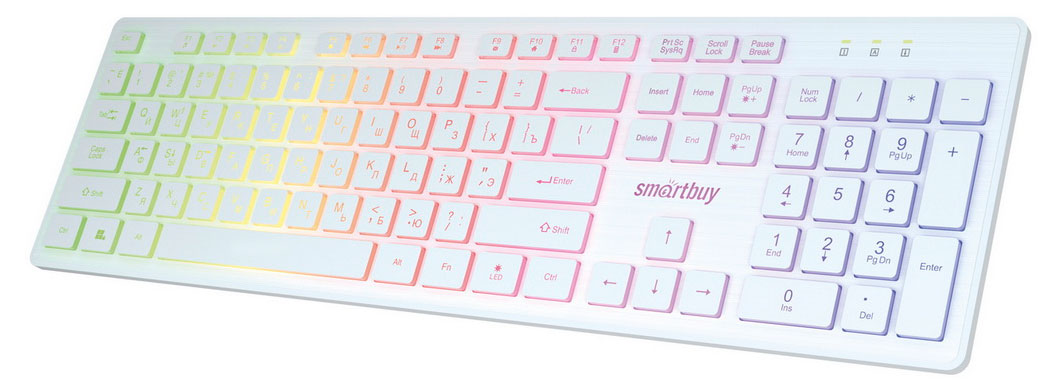 Изображение товара Клавиатура мультимедийная Smartbuy SBK-305U-W