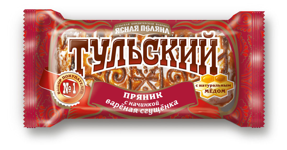 

Пряник Старая Тула Тульский с начинкой из вареной сгущенки, 140 г