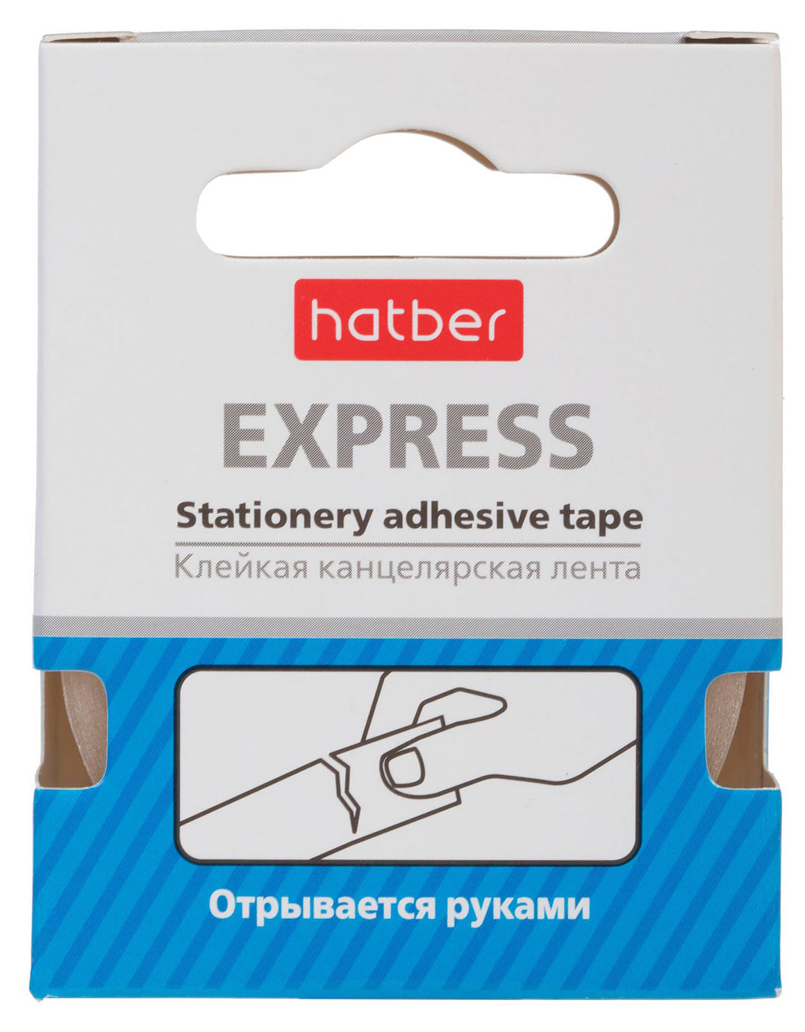 

Клейкая канцелярская лента Хатбер Express, 38 мм х 33 м