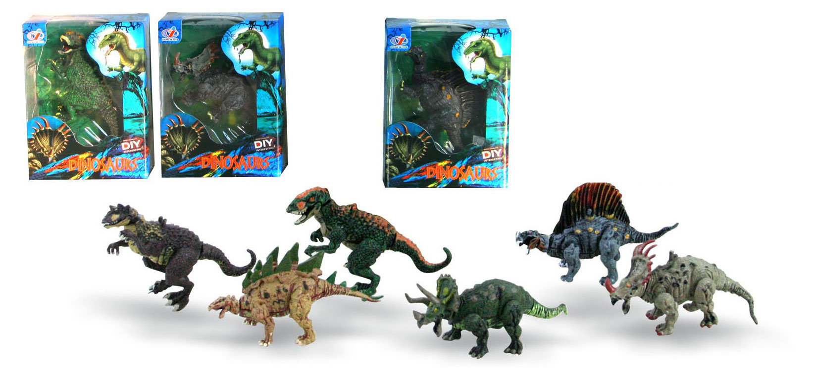 

Игрушка Zhongjieming Toys Динозавр