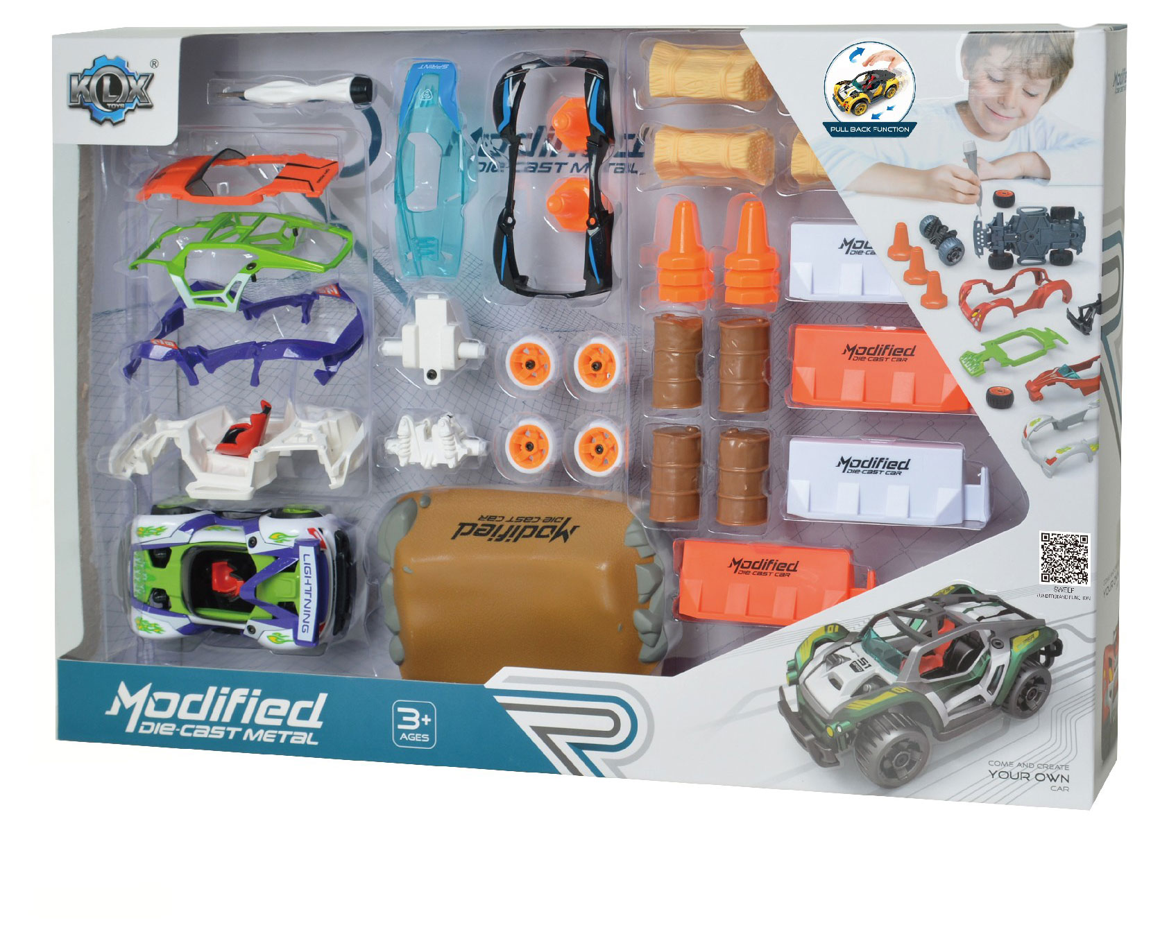 

Набор игровой KLH Toys Собери машину, 35 деталей