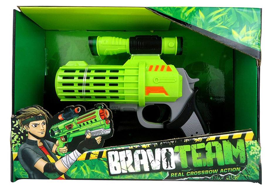 

Игрушка Junfa Toys Bravo Team Пистолет со светом и звуком