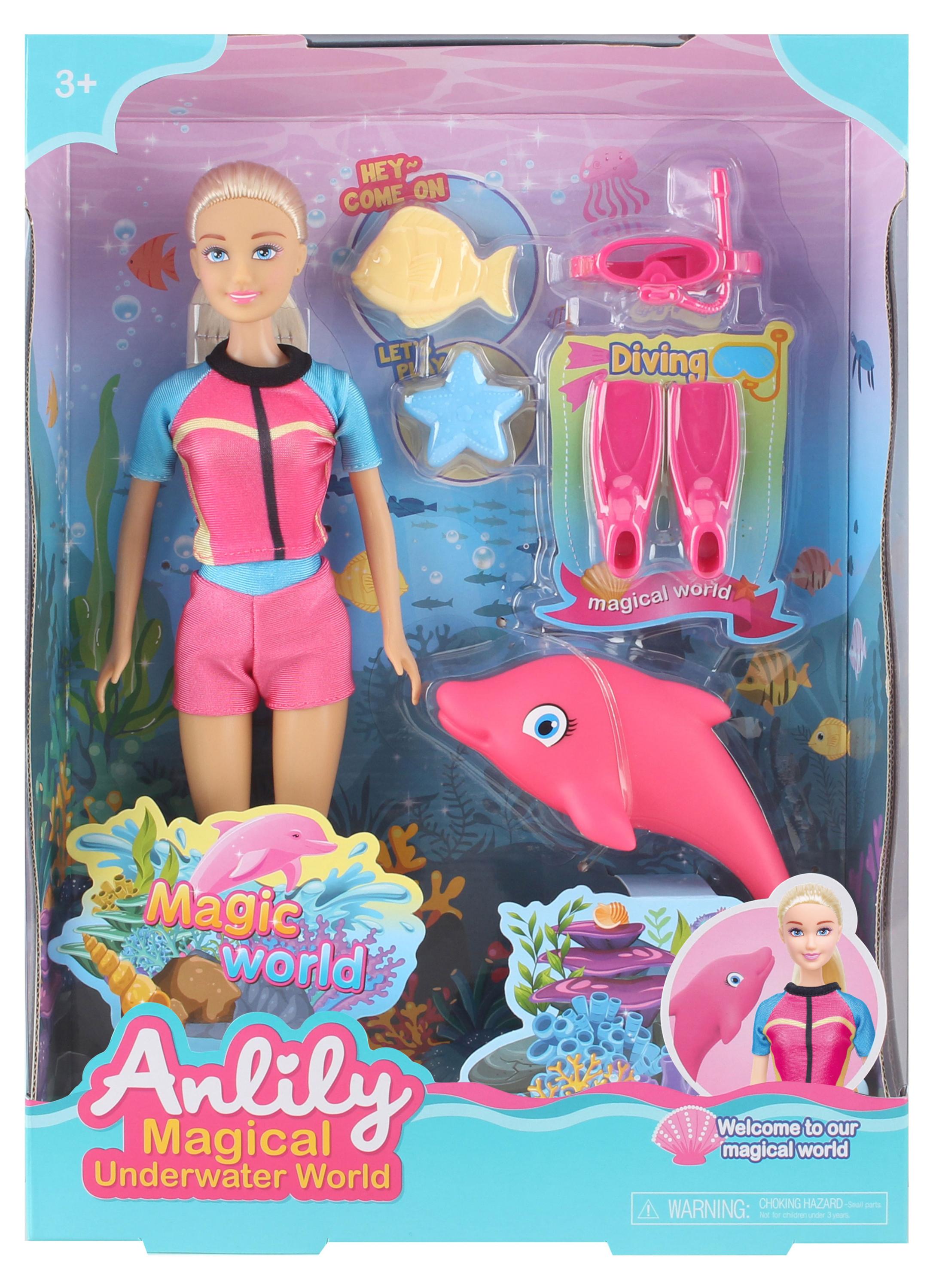 

Игрушка Anlily Кукла с дельфином