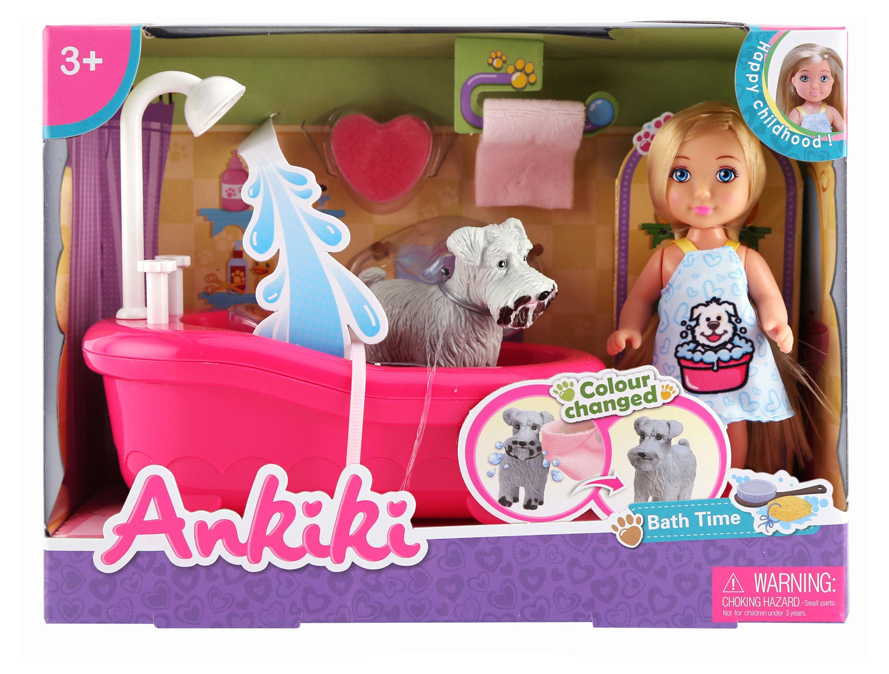 

Игрушка Кукла в ванной