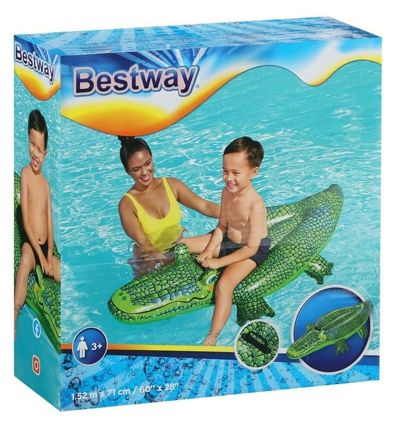

Игрушка надувная BESTWAY Крокодил, 152х71 см