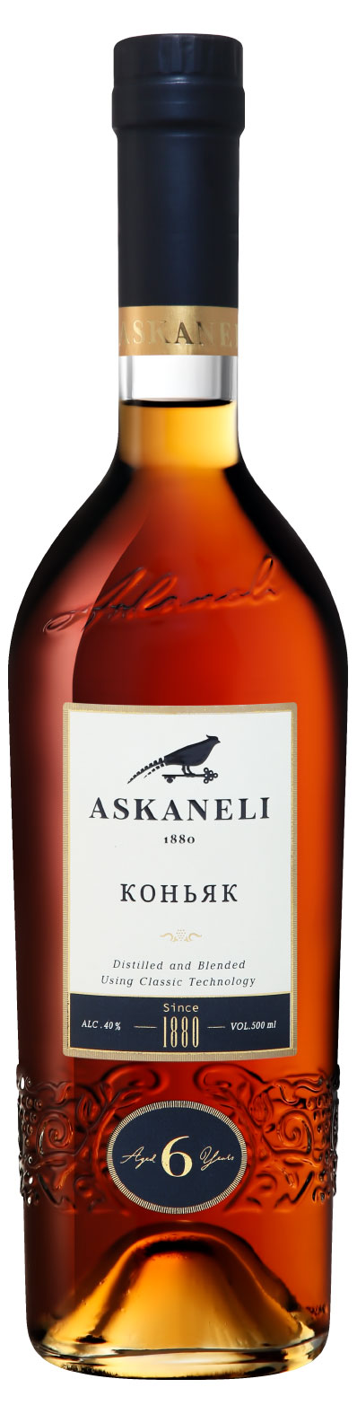 

Коньяк Askaneli 6-летний Грузия, 0,5 л