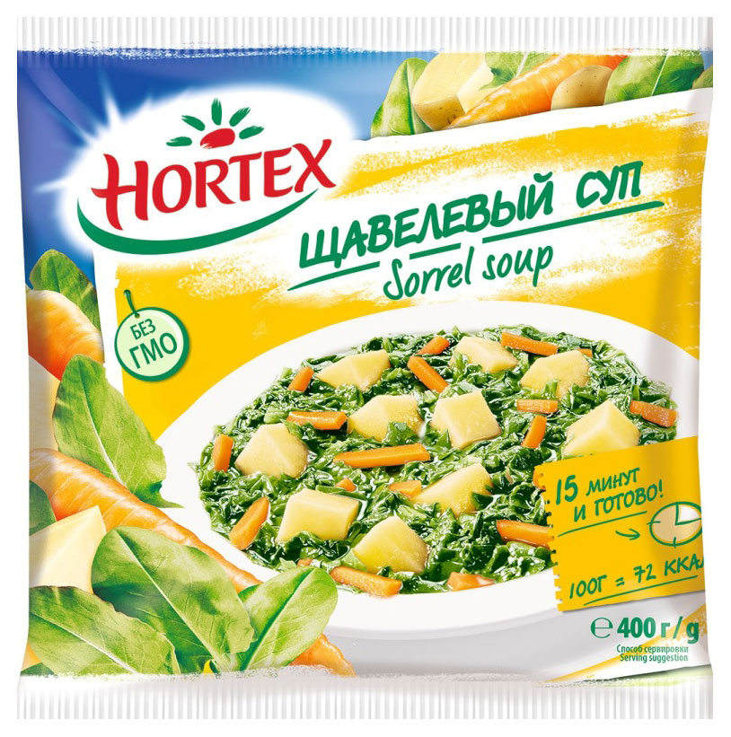 

Смесь суповая Hortex суп Щавелевый, 400 г