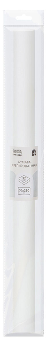 

Бумага крепированная Три Совы 50х250 см 32г/м2