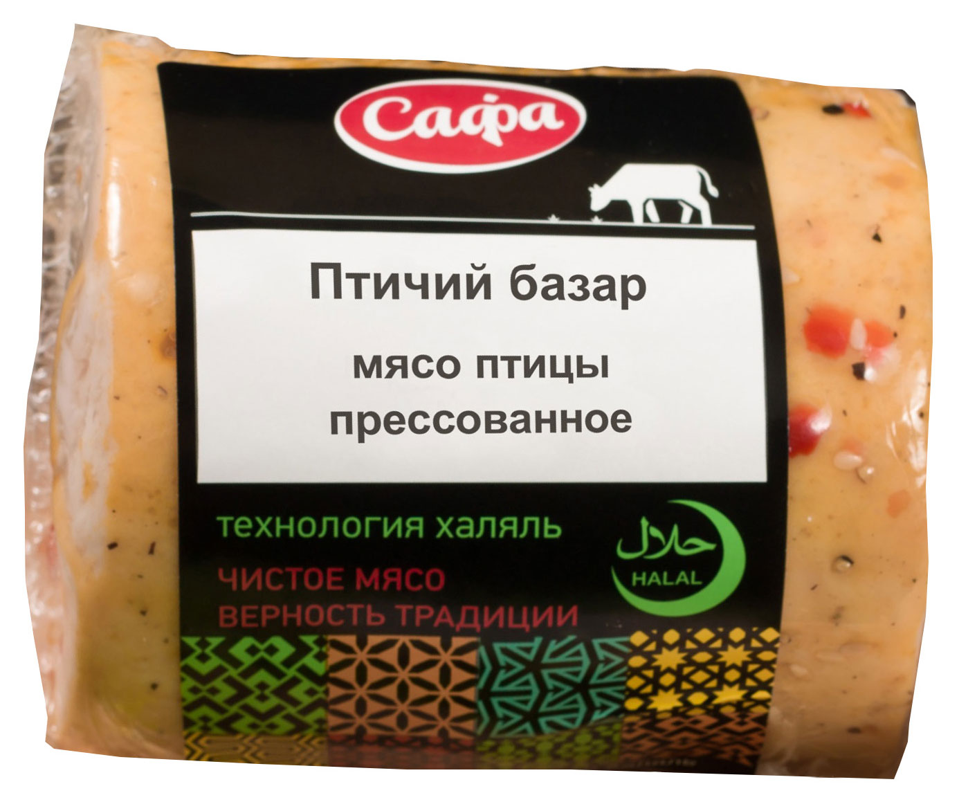 

Мясо птицы САФА прессованное в обсыпке халяль, ~0,4 кг